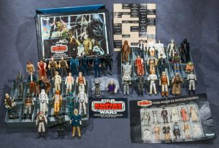 Vintage Star Wars Mixed First 21 & All 29 Esb Figures W/ Variants,  40 W/ Weapons