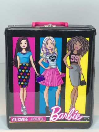 Fashionista Barbie Doll Storage Case - Holdsup To 6 Dolls And Accessories