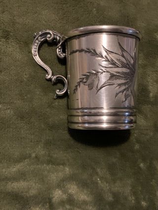 Vintage Rockford Silver Co Quadruple Coffee/tea Cup