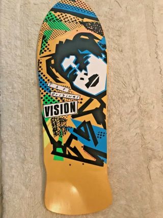 Vision Skateboard Mark Gonzales The Rare Yellow Stain 2