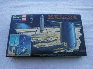 Rare Vintage 1959 Revell Helios Lunar Landing Nuclear Craft,  Decals Complete