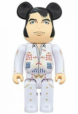 Be@rbrick Bearbrick Elvis Presley 1000 Medicom Toy Kaws Cows Japan