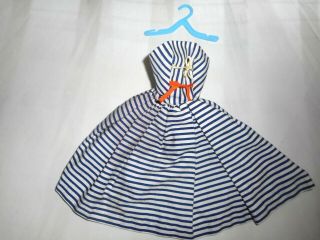 Vintage Barbie Cotton Casual 912 Dress With Ribbons