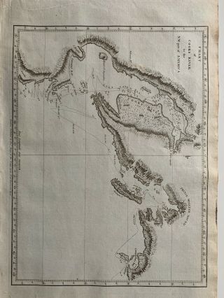 1784 Chart Of Cook Inlet Alaska Antique Map From Captain Cook’s Voyages