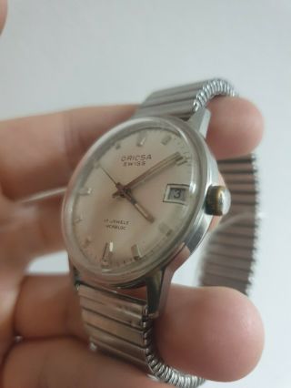 Vintage Oriosa Swiss 17 Jewels Incabloc Watch 2