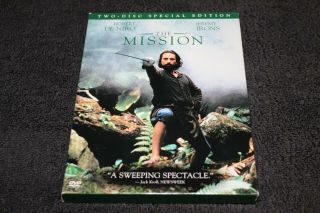 The Mission 2 Disc Special Edition Dvd (robert De Niro) Rare Oop