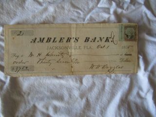 Rare 1875 Old Florida Ambler 