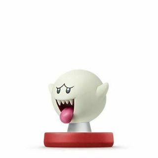 Nintendo Mario Amiibo Rare Glow In The Dark Boo Us Version Wiiu 3ds