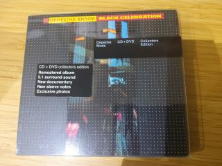 Depeche Mode - Black Celebration Rare Uk Cd/dvd 5.  1 Remastered Deluxe Album Ltd