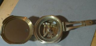 British Ww1 Hms Resolution John Cunningham Royal Navy Brass Compass