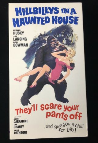 Hillbillies in a Haunted House (1967) VHS - VCI - Horror RARE - John Carradine 2