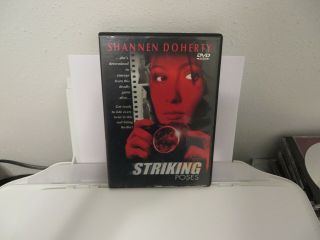 Striking Poses (1997) Dvd Rare Oop Shannen Doherty
