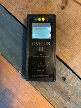 Ovilus Iii By Digital Dowsing Paranormal Ghost Hunting Equipment Rare 2013 Model