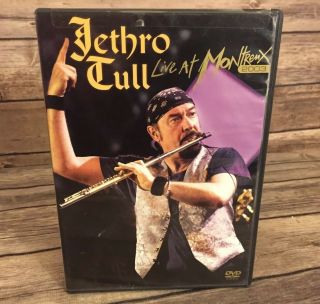 Jethro Tull Live At Montreux Rare Oop Dvd With Insert Live In Concert Disc
