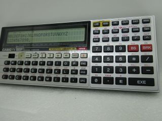 Rare Vintage Casio FX - 880P Personal Computer with Memory Pack RP - 33 2