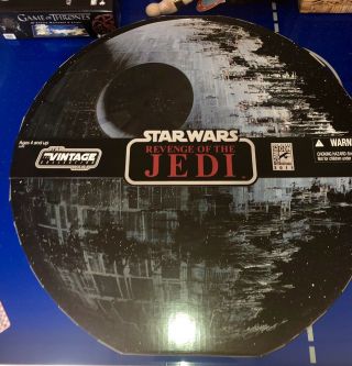 Star Wars Revenge Of The Jedi Sdcc 2011 Death Star Figure Set,  Never Opened