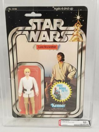 Vintage 1978 Star Wars Luke Skywalker 20 - Back G : Afa 85 (85 - 85 - 80)