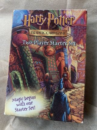 Harry Potter Trading Card Game Two Player Starter Deck Set Woc Hogwarts