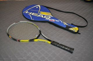Rare Head Radical Tour 107 Agassi Made In Austria 4 3/8 Tennis Racquet With Case