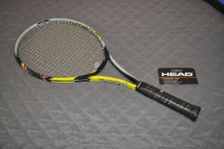 RARE Head Radical Tour 107 Agassi Made in Austria 4 3/8 Tennis Racquet with case 2