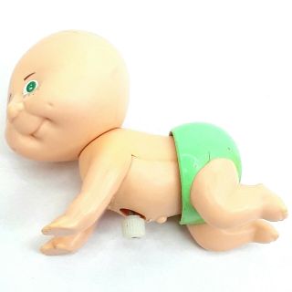 Cabbage Patch Kids Baby Doll Toy Figure Wind Up Tomy Vintage 1983 1980s
