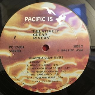 Relatively Rivers - S/T - ULTRA RARE PRIVATE PSYCH LP HEAR 3