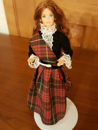 Vintage 1980 Scottish Barbie Doll No.  3263 By Mattel
