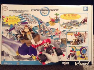 K’nex Mario Kart Wii Ultimate Combination Building Set Nintendo Rare Htf