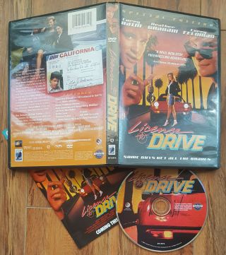 /945\ License To Drive Special Edition Dvd From Anchor Bay Rare & Oop