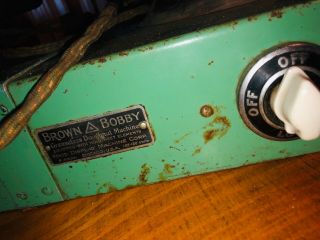 Very Rare Antique Vintage Brown Bobby Greaseless Donut Machine 2