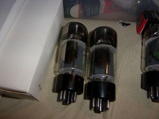 2 Rare Rugged Current Matched Sylvania Str 418 / 6550 Tubes 6
