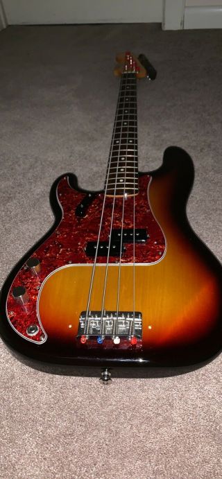 Rare Left Handed 62 Reissue Fender Precision Bass