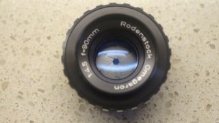 - Rodenstock Omegaron 90mm f4.  5 Enlarging Lens RARE GERMAN ENLARGER Exc.  cond. 2