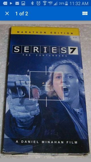 Series 7: The Contenders (2001) - Vhs Tape - Comedy - Rare