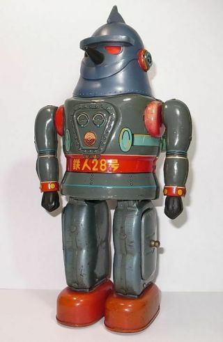 Vintage Gigantor Tetsujin 28 (t28) Robot.  Battery Operated.  Nomura Toy.  Japan 1960