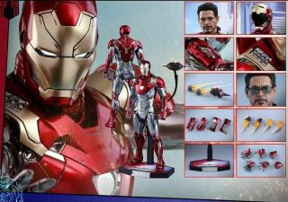 Hot Toys Iron Man Mark Xlvii (47) Mms427 D19 Spider - Man Homecoming