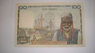 Equatorial African States Cameroun 1961 - 62 100 Francs XF,  AAU rare / L.  29 B 2