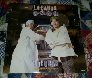 La Banda Loca " Locuras " Salsa Soul Romanticas Merengue Rare Lp Vg,