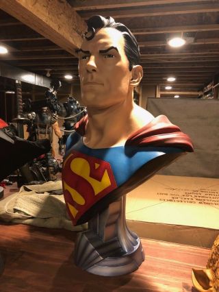 Sideshow Collectibles Dc Superman Life Size Bust