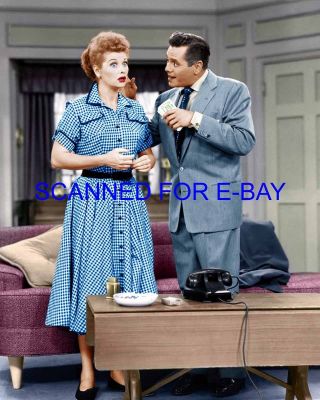 Lucille Ball I Love Lucy Tv Series Rare 8x10 Photo Look Lb08