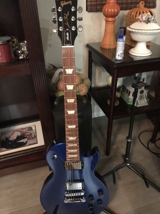 Gibson Les Paul Studio Nitrous Rare Model Electric Blue 2