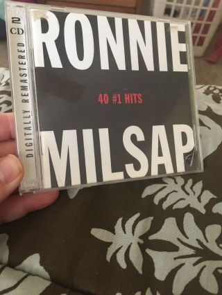 Ronnie Milsap 40 1 Hits 2 X Cd Rare Oop Country