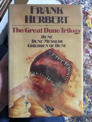 The Great Dune Trilogy Frank Herbert 1st This Edition Rare Sci Fi Usually $250
