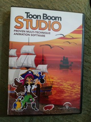 Toon Boom Studio For Win/mac Rare Hard Find Complete.