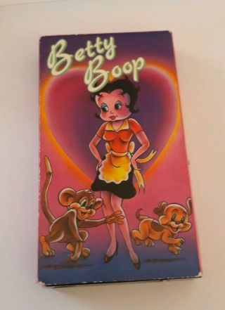 Betty Boop Star Classics Vhs 3335 My Friend The Monkey Daffy Duck Porky Pig Rare