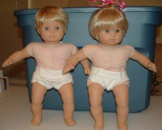 American Girl Doll Pleasant Company Blonde Bitty Twins Retired Rare