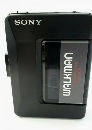 Vintage Sony Walkman Wm - 2011 Stereo Cassette Player - Rare