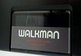 Vintage SONY Walkman WM - 2011 Stereo Cassette Player - RARE 2