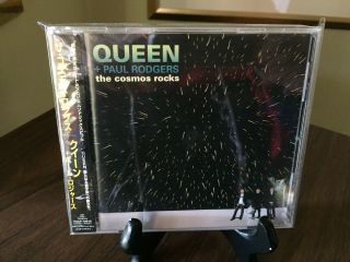 Queen,  Paul Rodgers - The Cosmos Rocks,  1st Press Japan Cd W/obi,  Tocp - 70615,  Rare