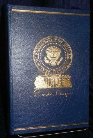 Speaking My Mind 420/5000 Signed By Ronald Reagan 1989 Rare